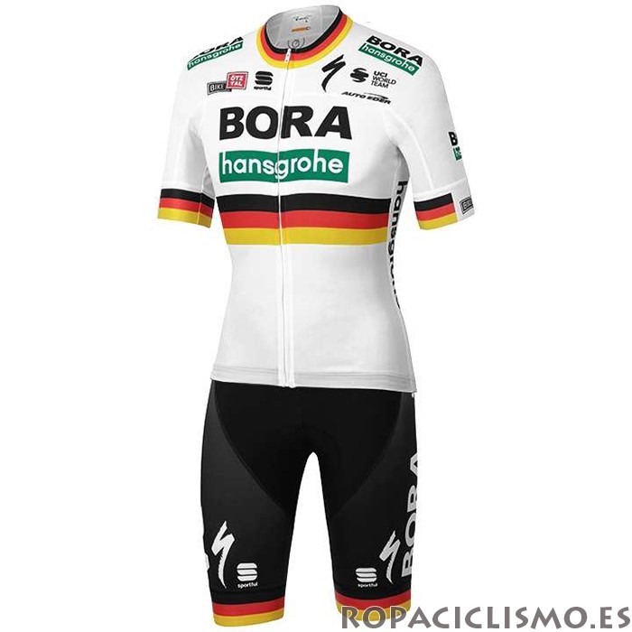 2020 Maillot Bora Tirantes Mangas Cortas Campeon Alemania